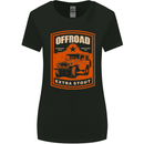 Offroad Extra Stout 4X4 Offroading Off Road Womens Wider Cut T-Shirt Black