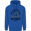 Oktobefest Drink Beer Funny Alcohol Childrens Kids Hoodie Royal Blue