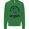 Oktobefest Drink Beer Funny Alcohol Kids Sweatshirt Jumper Irish Green