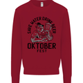 Oktobefest Drink Beer Funny Alcohol Kids Sweatshirt Jumper Red
