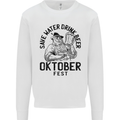 Oktobefest Drink Beer Funny Alcohol Kids Sweatshirt Jumper White