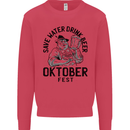 Oktobefest Drink Beer Funny Alcohol Mens Sweatshirt Jumper Heliconia