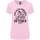 Oktobefest Drink Beer Funny Alcohol Womens Wider Cut T-Shirt Light Pink