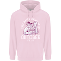 Oktoberfest Drink Beer Save Water Childrens Kids Hoodie Light Pink