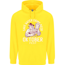 Oktoberfest Drink Beer Save Water Childrens Kids Hoodie Yellow