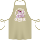 Oktoberfest Drink Beer Save Water Cotton Apron 100% Organic Khaki