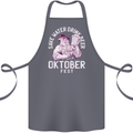 Oktoberfest Drink Beer Save Water Cotton Apron 100% Organic Steel