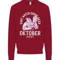 Oktoberfest Drink Beer Save Water Kids Sweatshirt Jumper Red