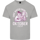 Oktoberfest Drink Beer Save Water Kids T-Shirt Childrens Sports Grey