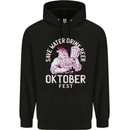 Oktoberfest Drink Beer Save Water Mens 80% Cotton Hoodie Black