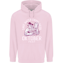 Oktoberfest Drink Beer Save Water Mens 80% Cotton Hoodie Light Pink