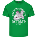 Oktoberfest Drink Beer Save Water Mens Cotton T-Shirt Tee Top Irish Green