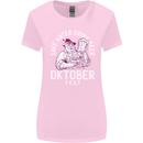 Oktoberfest Drink Beer Save Water Womens Wider Cut T-Shirt Light Pink