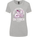 Oktoberfest Drink Beer Save Water Womens Wider Cut T-Shirt Sports Grey