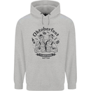 Oktoberfest Its Beer Season Childrens Kids Hoodie Sports Grey