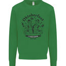 Oktoberfest Its Beer Season Kids Sweatshirt Jumper Irish Green