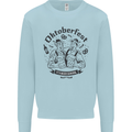 Oktoberfest Its Beer Season Kids Sweatshirt Jumper Light Blue