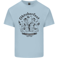 Oktoberfest Its Beer Season Kids T-Shirt Childrens Light Blue