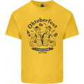 Oktoberfest Its Beer Season Mens Cotton T-Shirt Tee Top Yellow