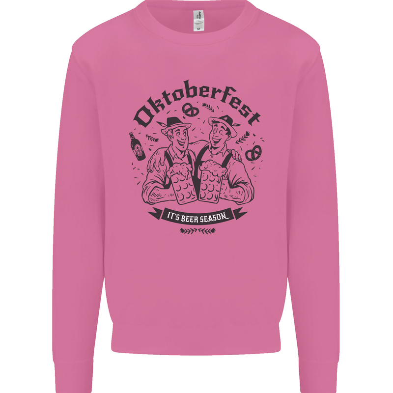 Oktoberfest Its Beer Season Mens Sweatshirt Jumper Azalea