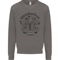 Oktoberfest Its Beer Season Mens Sweatshirt Jumper Charcoal