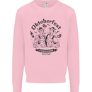 Oktoberfest Its Beer Season Mens Sweatshirt Jumper Light Pink