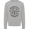 Oktoberfest Its Beer Season Mens Sweatshirt Jumper Sports Grey