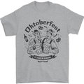 Oktoberfest Its Beer Season Mens T-Shirt 100% Cotton Sports Grey