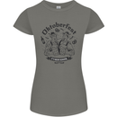Oktoberfest Its Beer Season Womens Petite Cut T-Shirt Charcoal