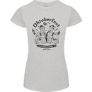 Oktoberfest Its Beer Season Womens Petite Cut T-Shirt Sports Grey