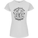 Oktoberfest Its Beer Season Womens Petite Cut T-Shirt White