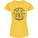 Oktoberfest Its Beer Season Womens Petite Cut T-Shirt Yellow