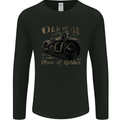 Old Boy 13 Motorcycle Motorbike Biker Mens Long Sleeve T-Shirt Black