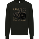 Old Boy 13 Motorcycle Motorbike Biker Mens Sweatshirt Jumper Black
