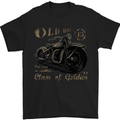 Old Boy 13 Motorcycle Motorbike Biker Mens T-Shirt Cotton Gildan Black
