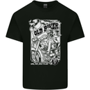 Old Man Biker Motorcycle Motorbike Kids T-Shirt Childrens Black