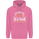 Old Man Motorcycle Motorbike Biker Funny Mens 80% Cotton Hoodie Azelea