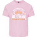 Old Man Motorcycle Motorbike Biker Funny Mens Cotton T-Shirt Tee Top Light Pink