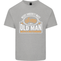 Old Man Motorcycle Motorbike Biker Funny Mens Cotton T-Shirt Tee Top Sports Grey