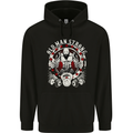 Old Man Strong Gym Age Bodybuilding Mens 80% Cotton Hoodie Black