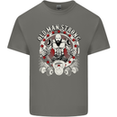 Old Man Strong Gym Age Bodybuilding Mens Cotton T-Shirt Tee Top Charcoal