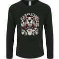 Old Man Strong Gym Age Bodybuilding Mens Long Sleeve T-Shirt Black