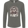 Old Man Strong Gym Age Bodybuilding Mens Long Sleeve T-Shirt Charcoal