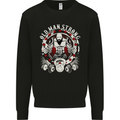 Old Man Strong Gym Age Bodybuilding Mens Sweatshirt Jumper Black