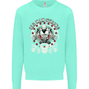 Old Man Strong Gym Age Bodybuilding Mens Sweatshirt Jumper Peppermint