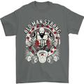Old Man Strong Gym Age Bodybuilding Mens T-Shirt Cotton Gildan Charcoal