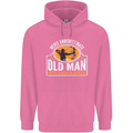 Old Man With a Bow & Arrow Funny Archery Mens 80% Cotton Hoodie Azelea