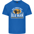 Old Man With a Bow & Arrow Funny Archery Mens Cotton T-Shirt Tee Top Royal Blue