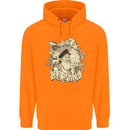 Old Sailor Octopus White Shark Captain Childrens Kids Hoodie Orange