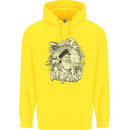 Old Sailor Octopus White Shark Captain Childrens Kids Hoodie Yellow